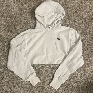 Cropped champion hoodie